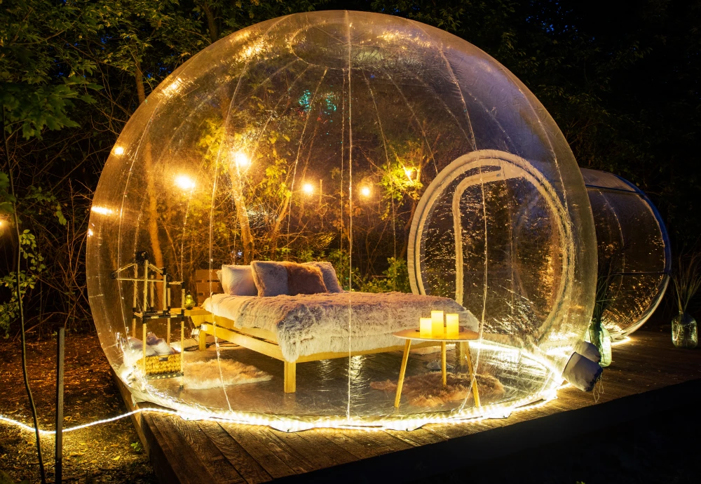 bubble tent house